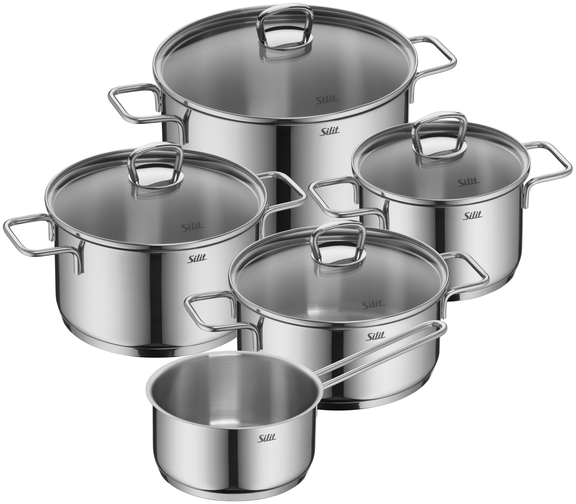 Silit Alicante Topf-Set, 5-teilig