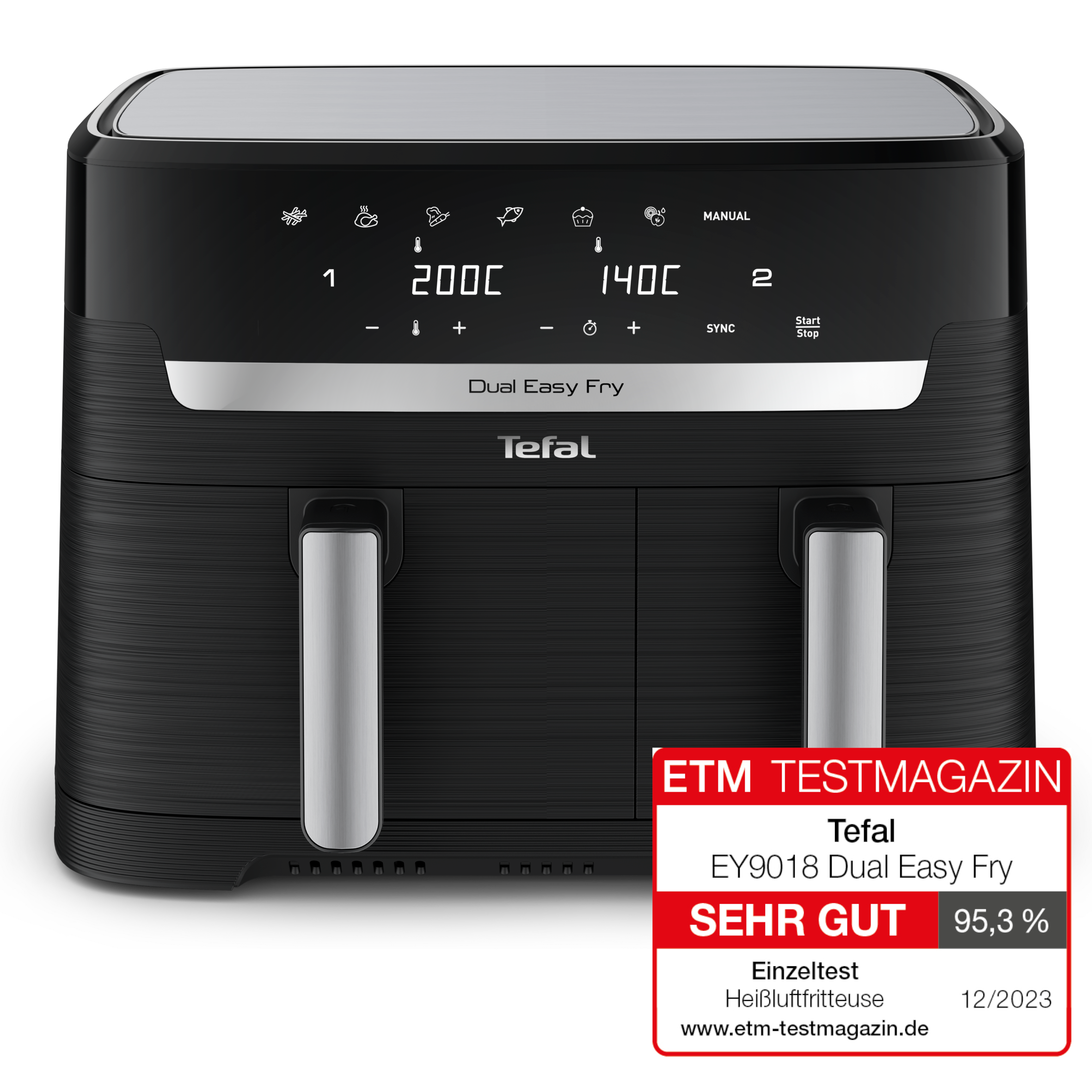 Dual Easy Fry 8,3 L EY9018