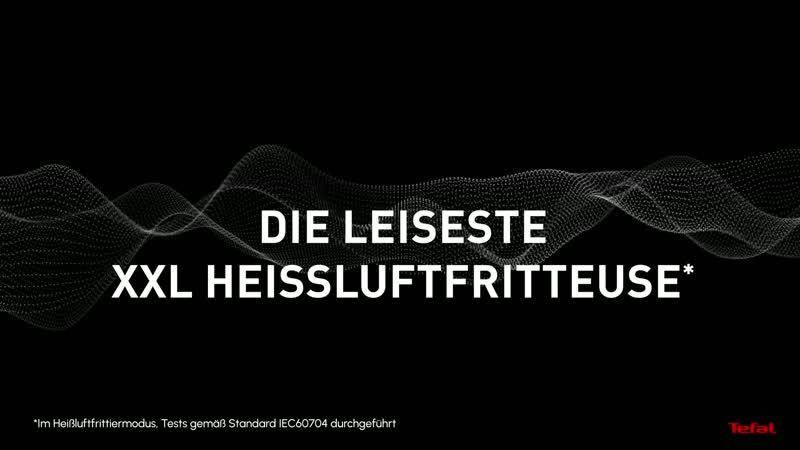 Easy Fry Silence 7L, intelligente und leise Heißluftfritteuse mit abnehmbarer Front, EY876D