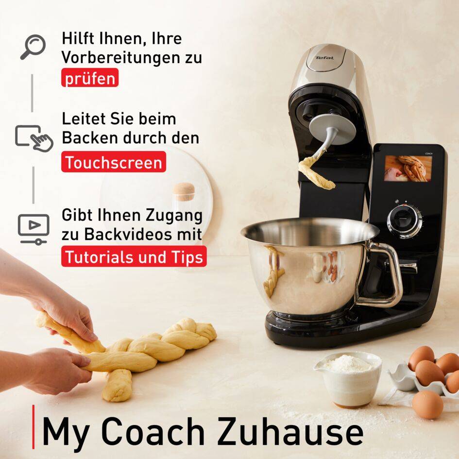 I-Coach Touch WLAN Küchenmaschine inkl. Küchenwaage QB9518