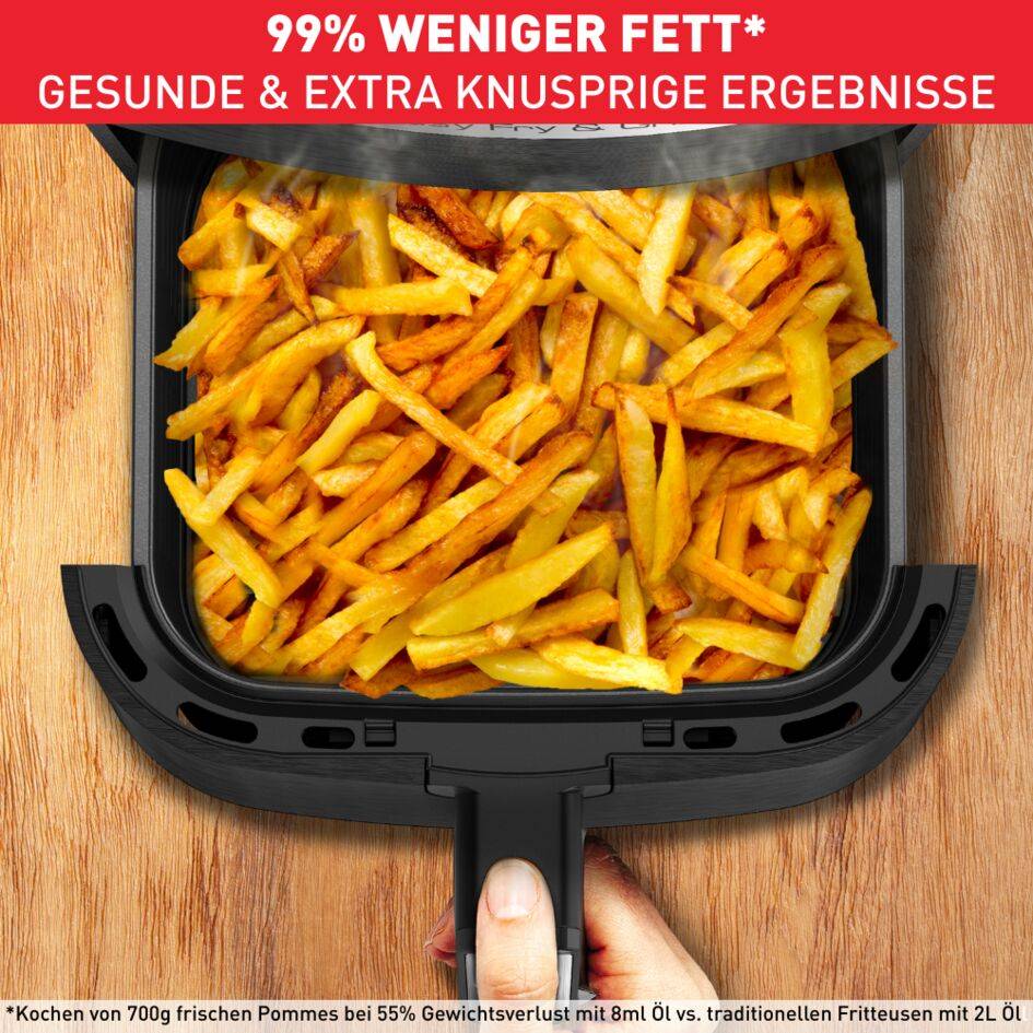 Easy Fry & Grill Classic+ Heißluftfritteuse EY501D