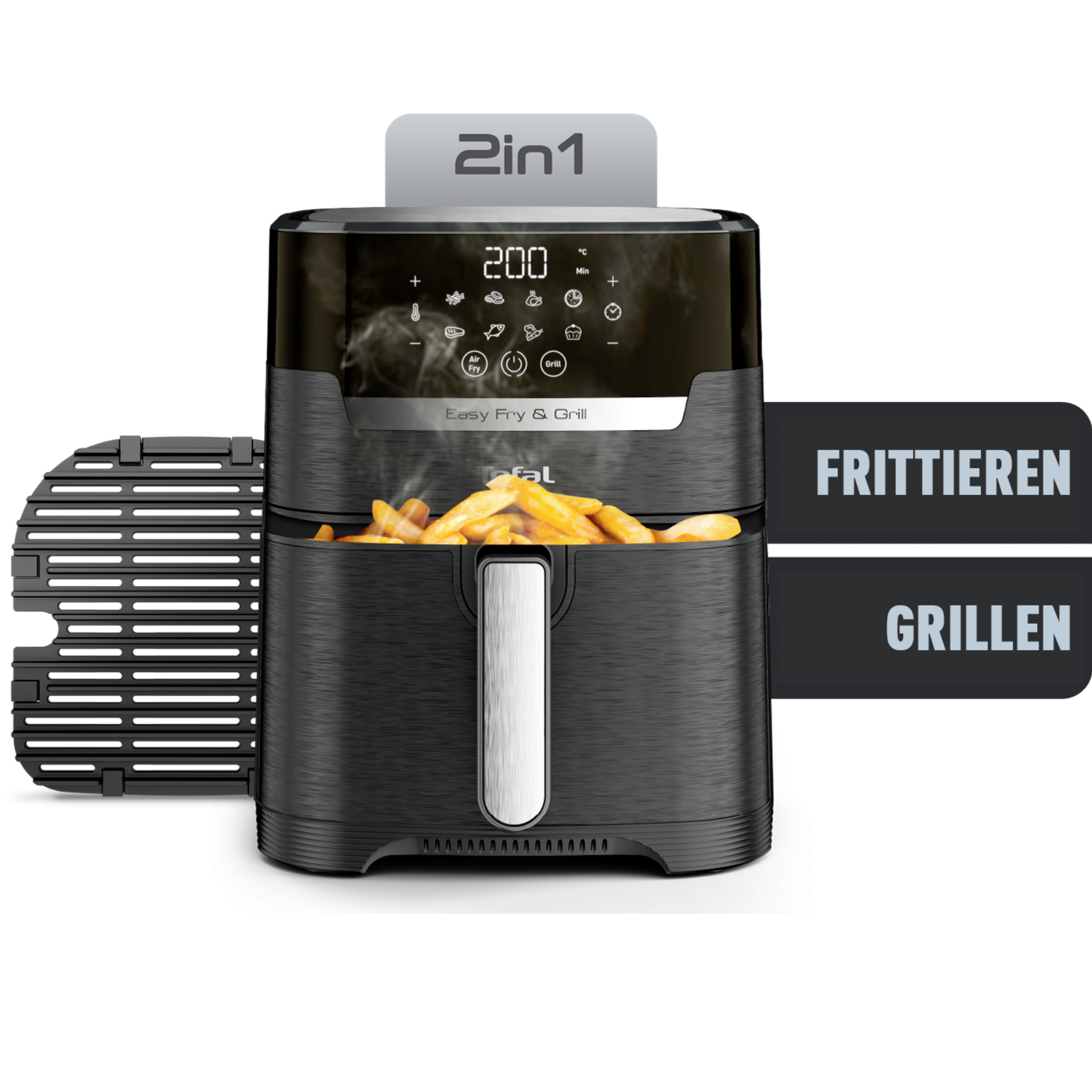 Easy Fry & Grill Precision Heißluftfritteuse EY5058