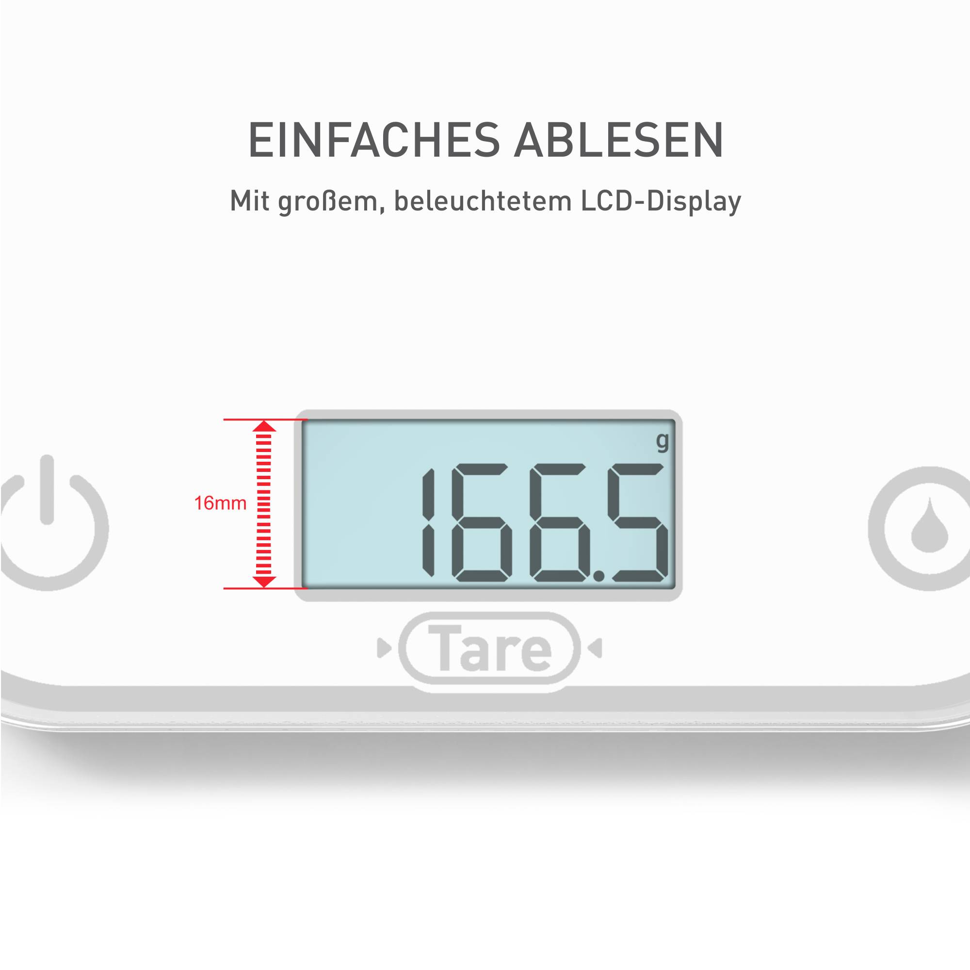Optiss Küchenwaage BC50U0