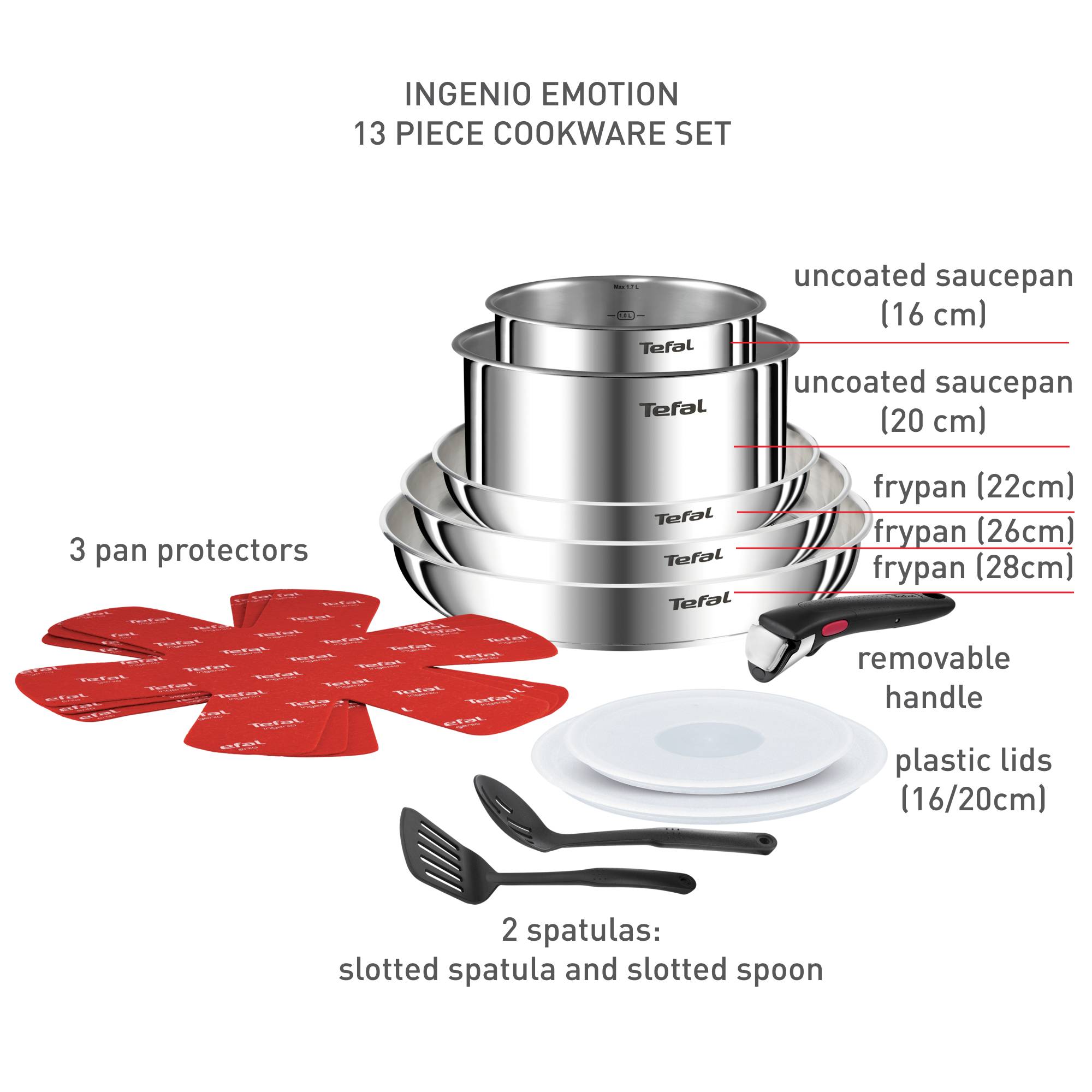 Ingenio Emotion 13-teiliges Set, L896SD