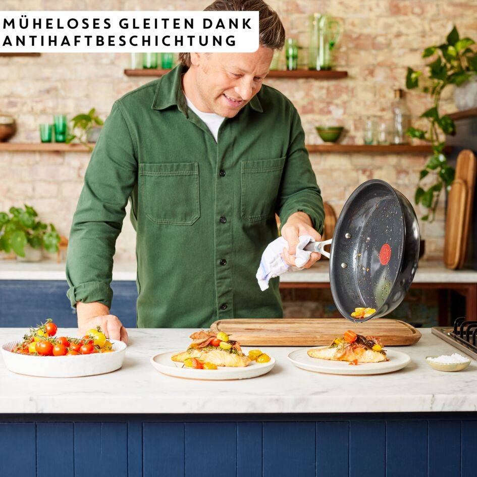 Jamie Oliver by Tefal Enjoy 5-teiliges Keramik-Set C471S5