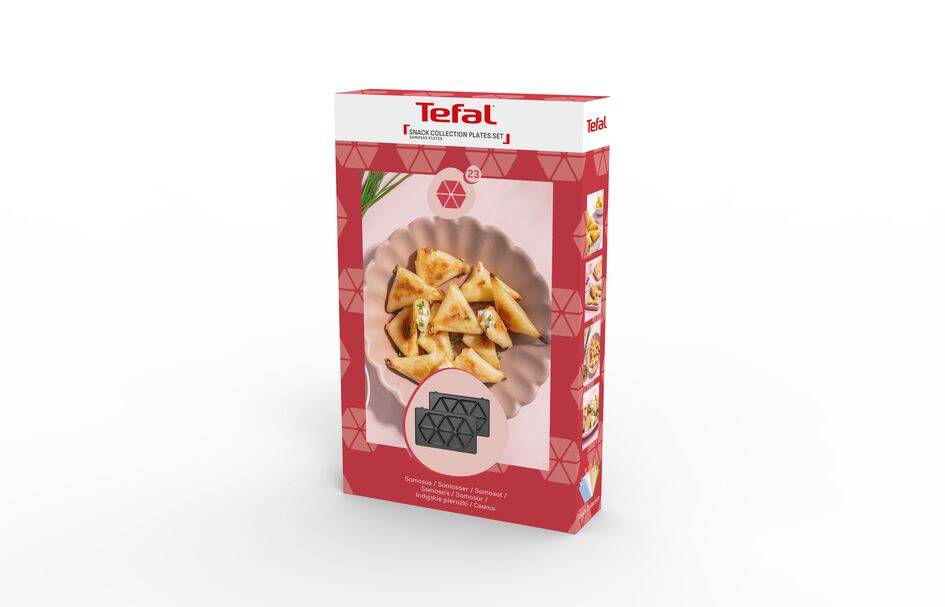 2 Samosas plates Snack Collection XA8123F0