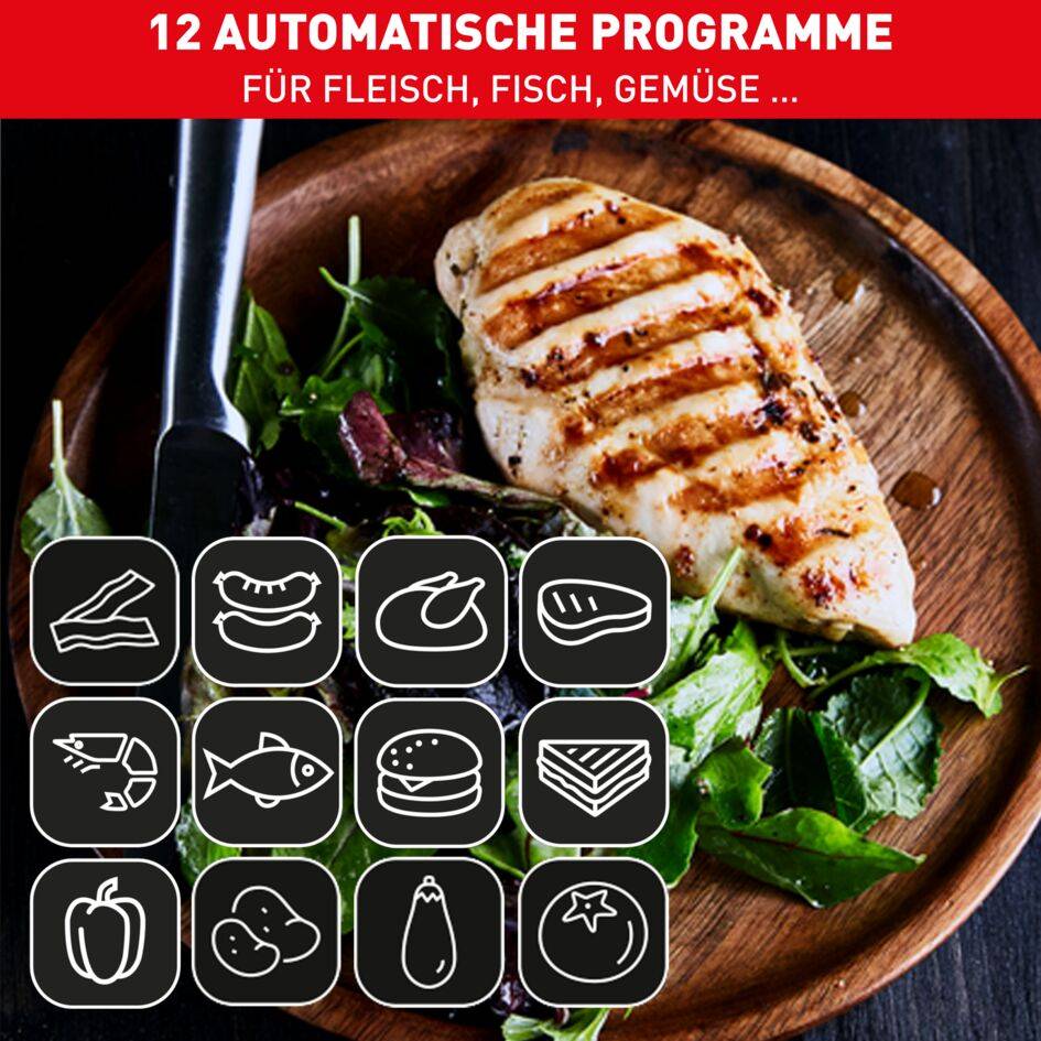 OptiGrill Elite Kontaktgrill GC750D
