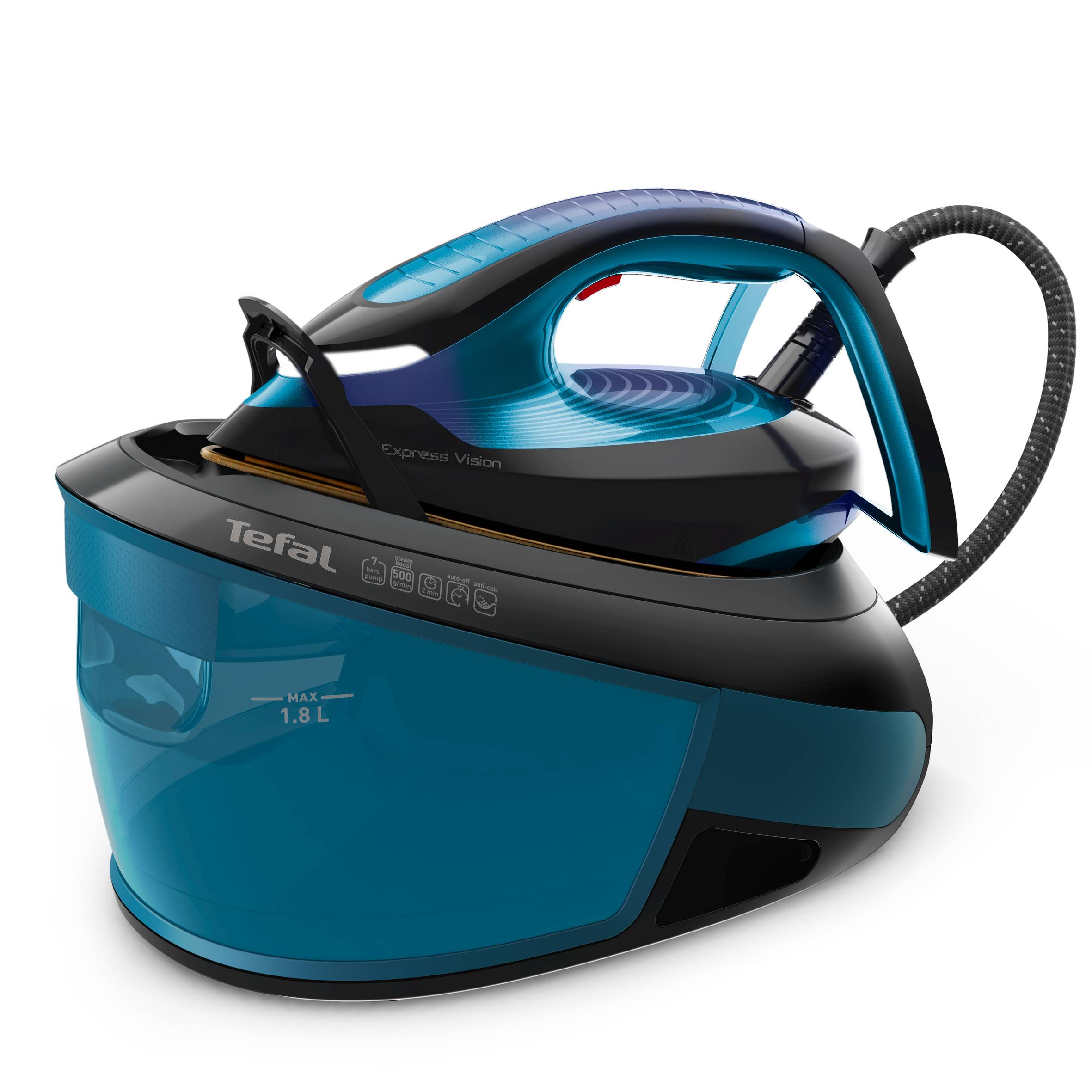 Express Vision, Steam Generator, Powerful Steam Performance, Easy LED Vision for Total Visibility
