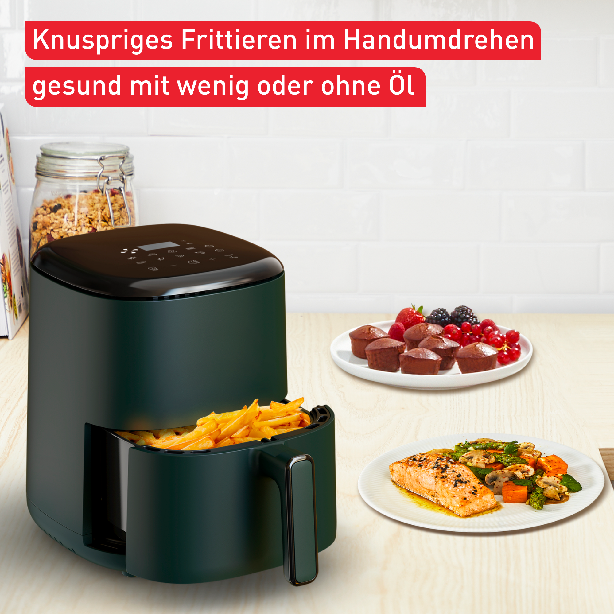 Easy Fry Compact 3L Forest EY1453
