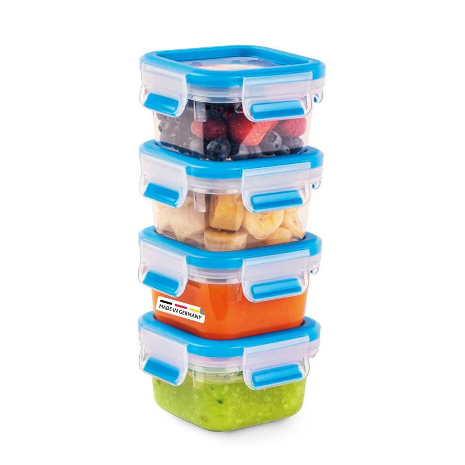 CLIP & CLOSE FRISCHHALTEDOSEN 4-teiliges SET 0,2L N10337