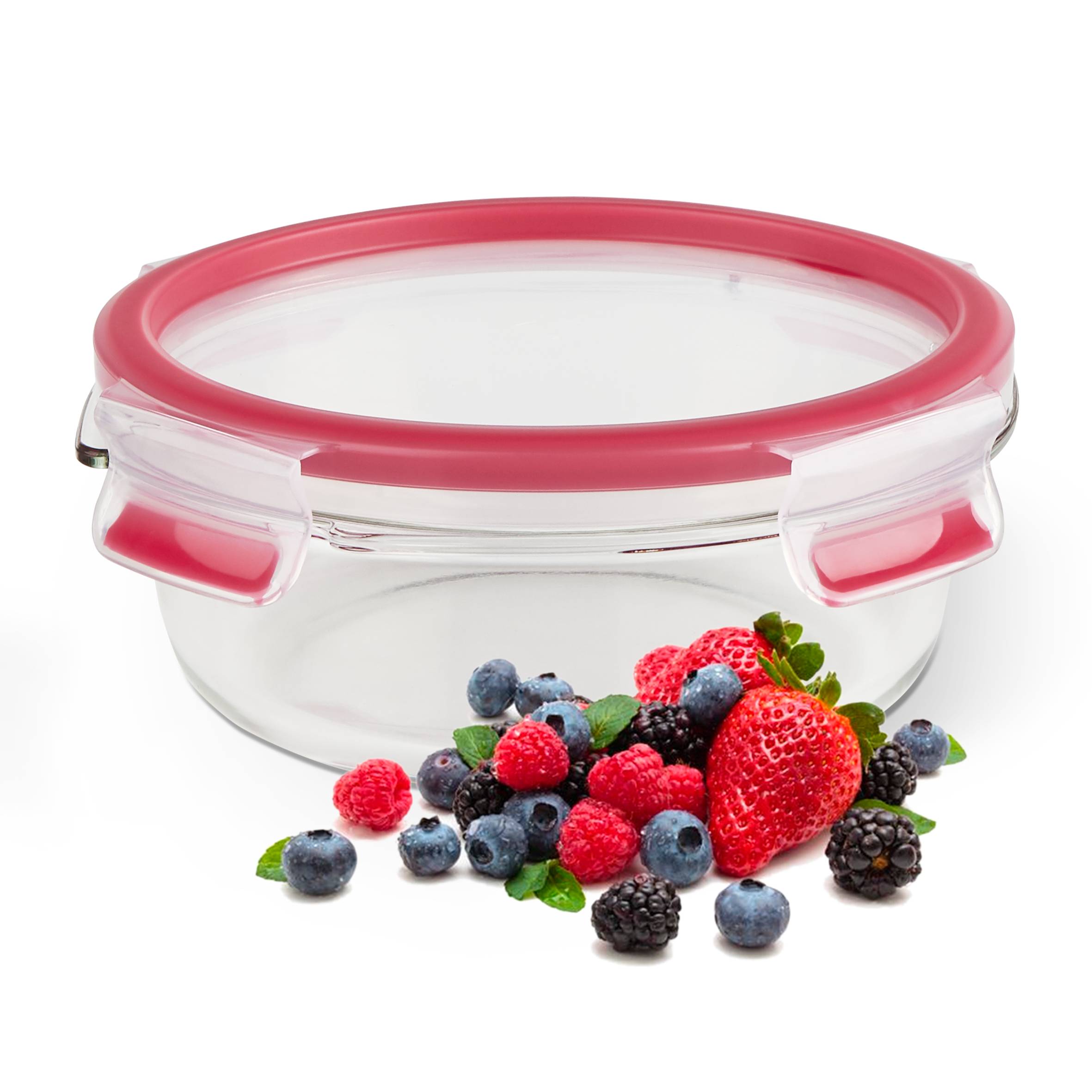 CLIP & CLOSE GLAS Frischhaltedose rund