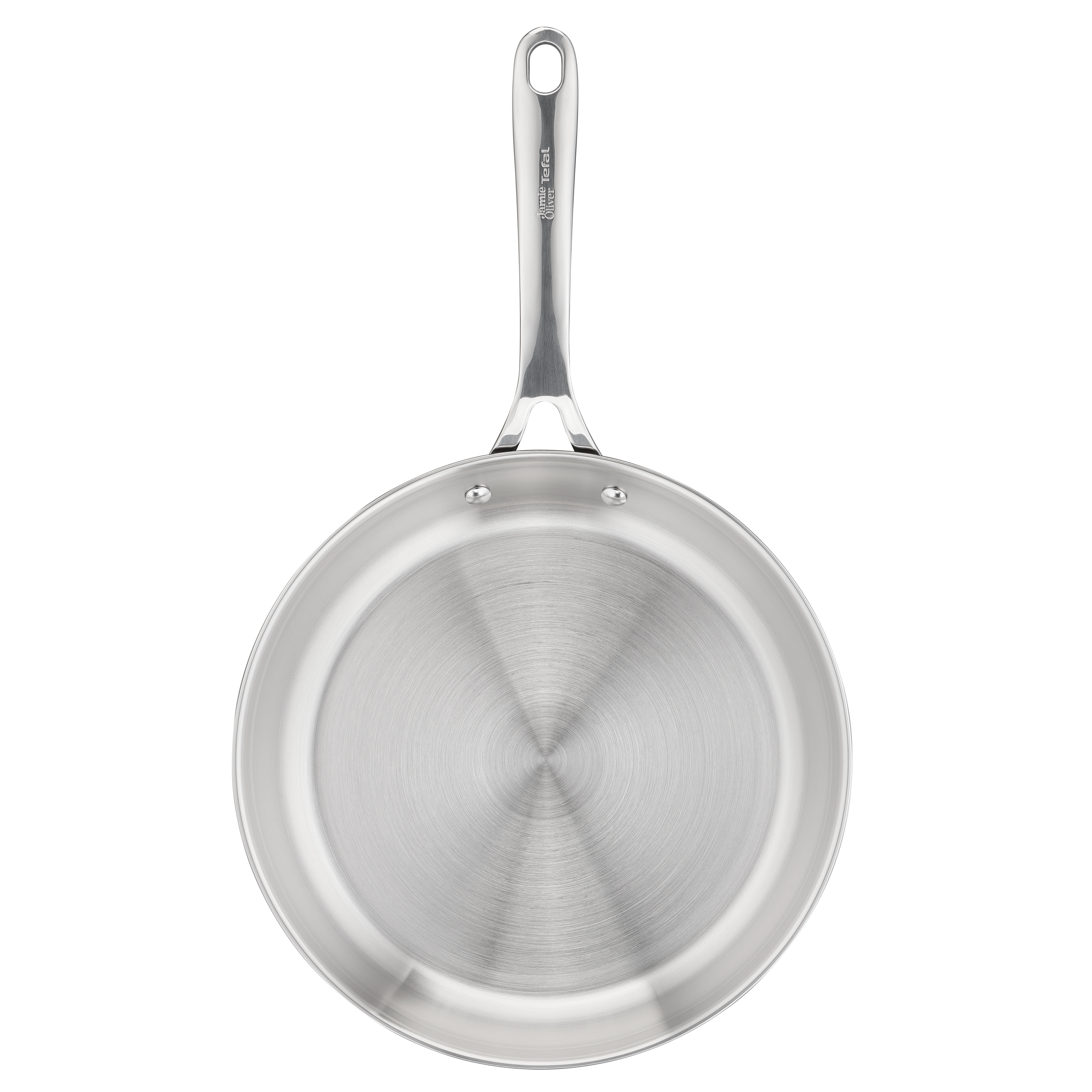 Jamie Oliver by Tefal Cook Smart Pfanne aus unversiegeltem Edelstahl 28cm, E31106