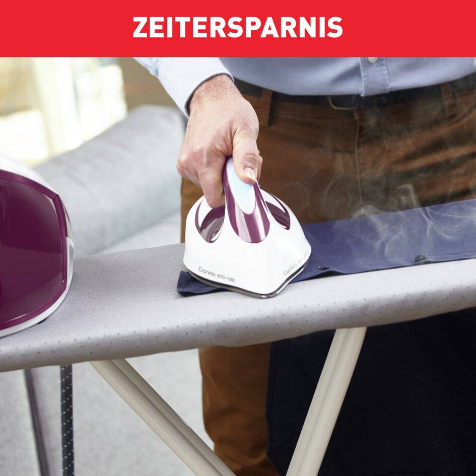 Express Anti-Calc Dampfbügelstation SV8054