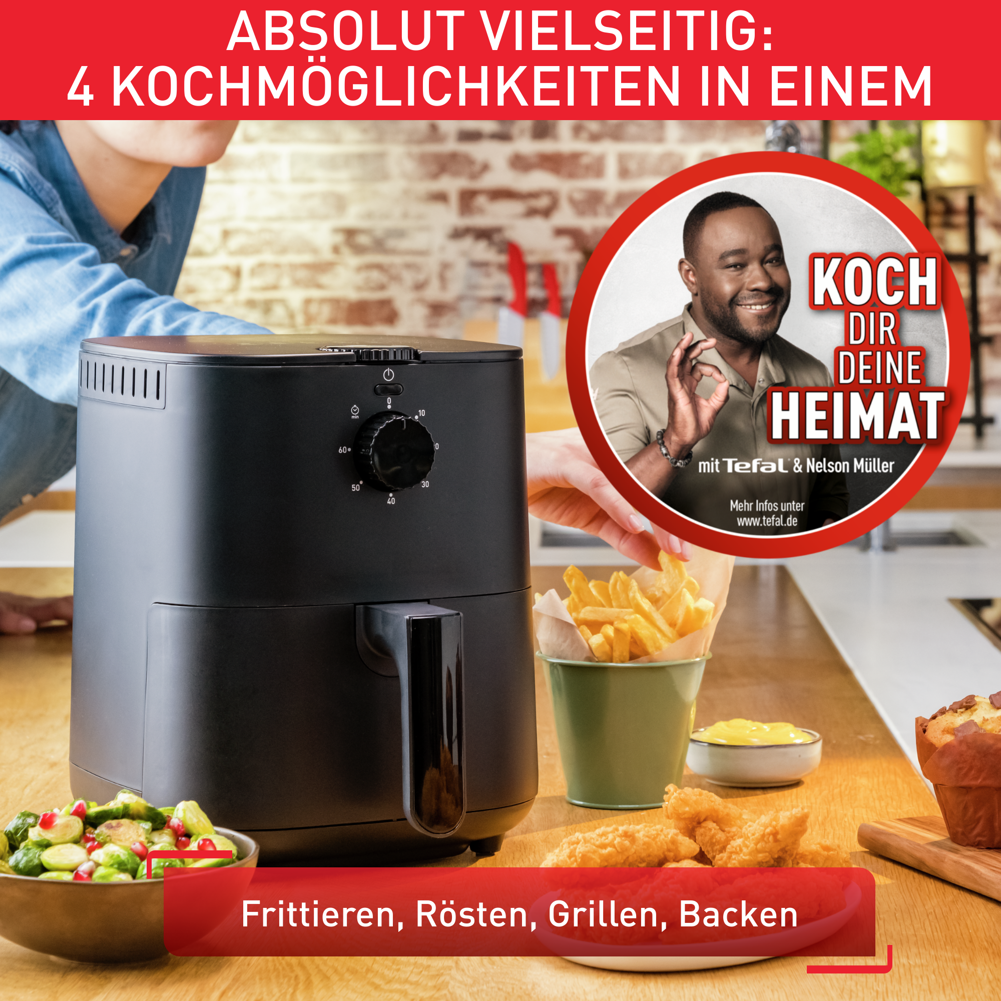 Easy Fry Essential 3,5 L Heißluftfritteuse EY1308