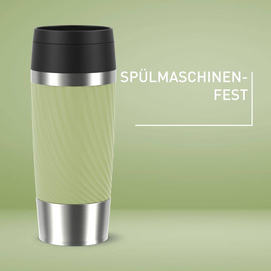 TRAVEL MUG CLASSIC TWIST ISOLIERBECHER 0,36L GRÜN N20255