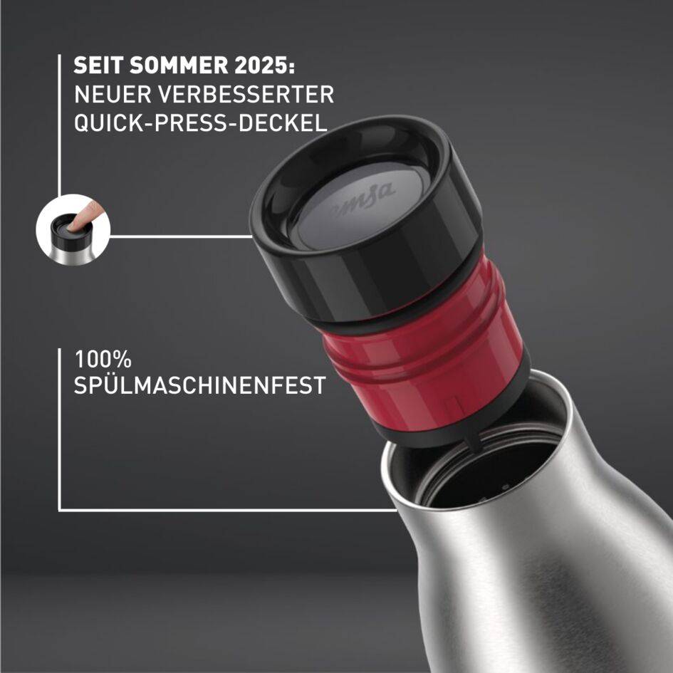 BLUDROP SLEEVE 0,7 L schwarz, N31111