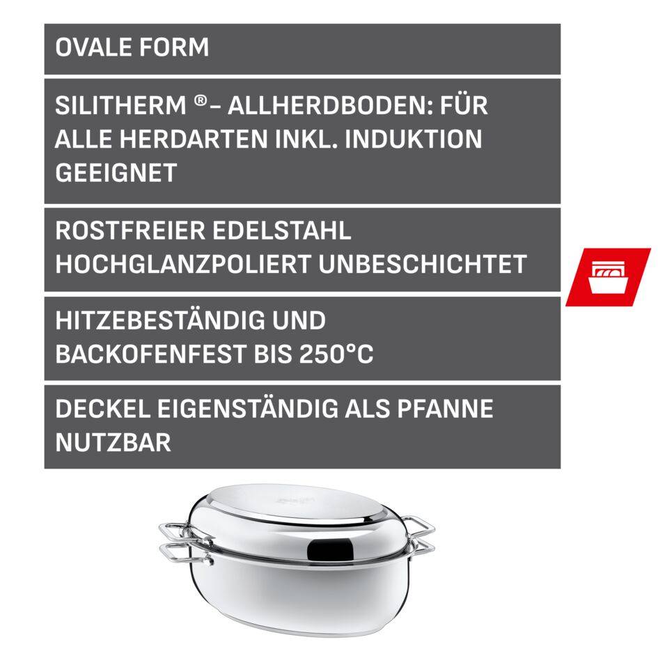 Silit Extrabräter, oval