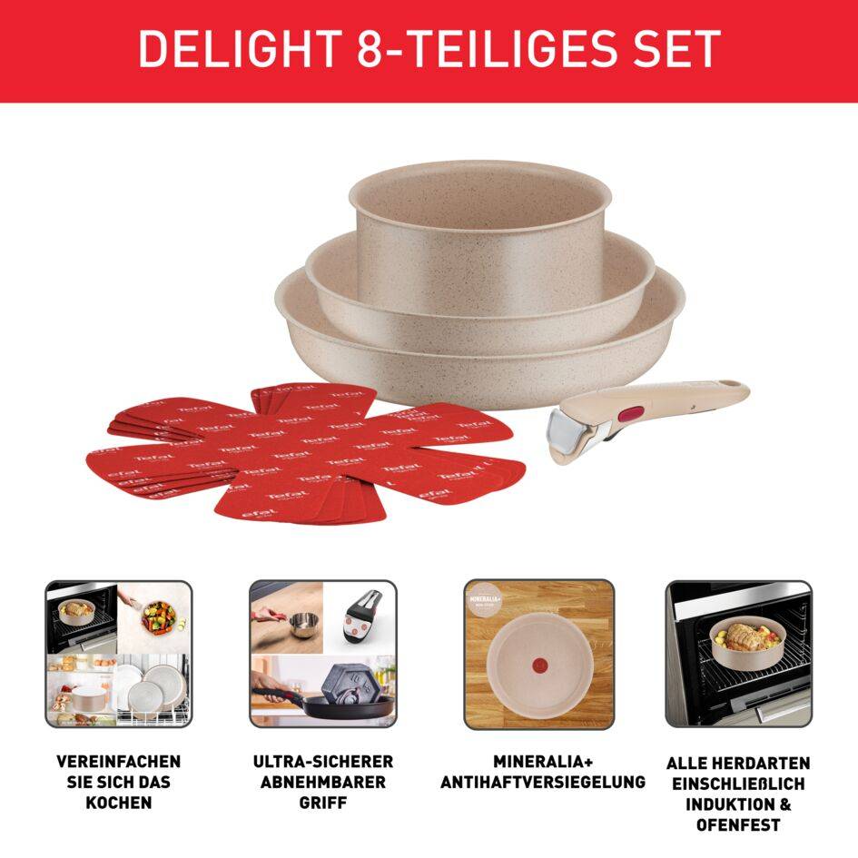 Ingenio Delight 8-teiliges Set L7839802
