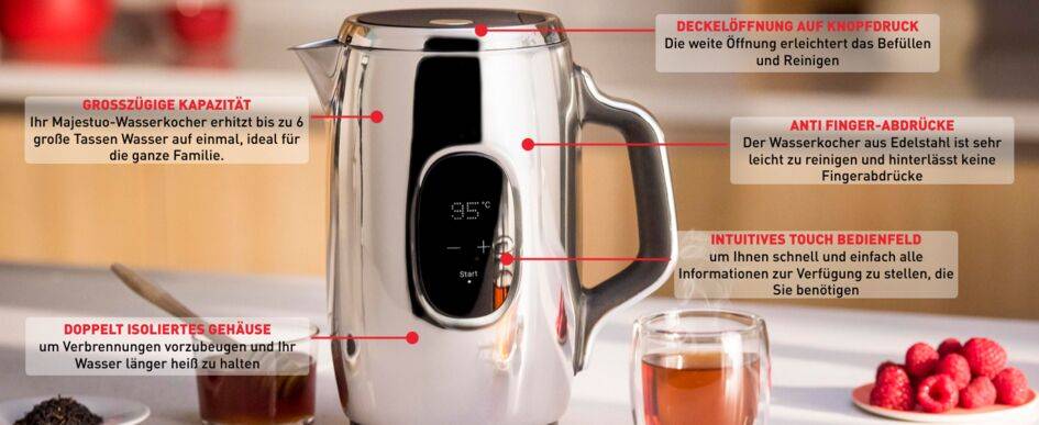 Majestuo Wasserkocher KI883D