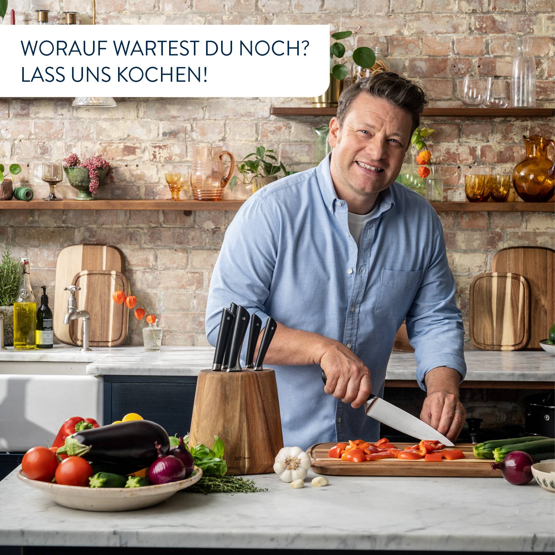 Jamie Oliver by Tefal Kochmesser 20 cm K26701