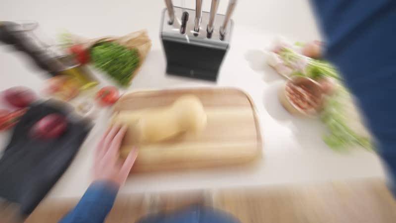 EverSharp Pro 6-teiliges Messer-Set mit selbstschärfendem Messerblock K2977S