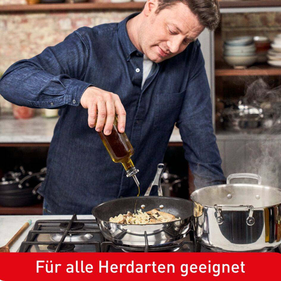 Jamie Oliver Cook's Classic 7-teiliges Topfset E307S7