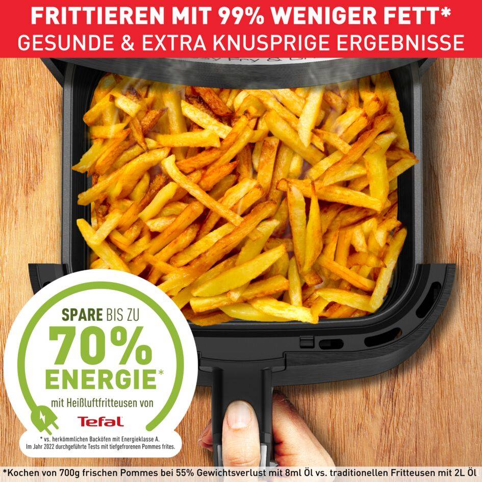 Easy Fry & Grill Deluxe Heißluftfritteuse EY505D