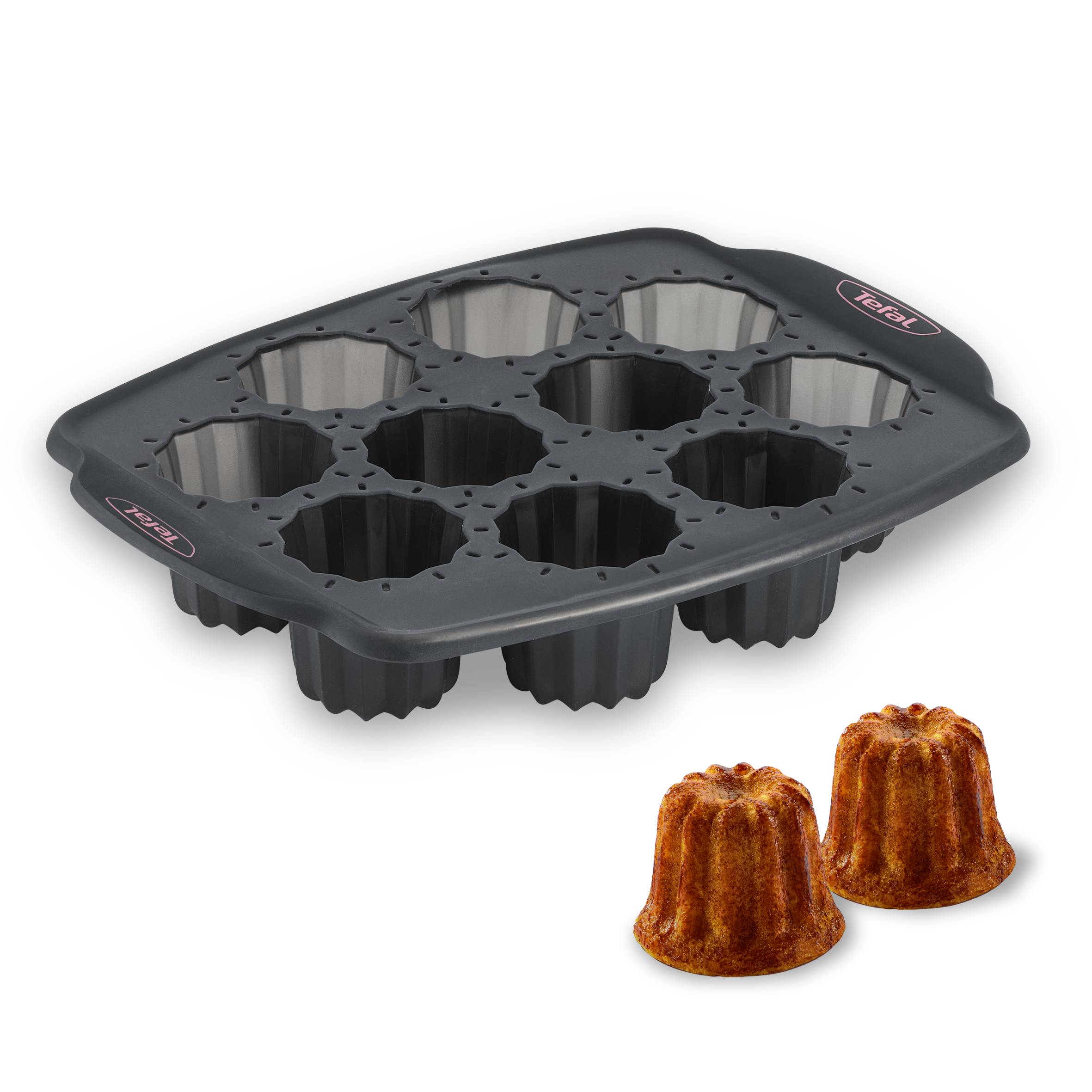 Crispybake Silicone 10 Canneles 29x21 cm J41720