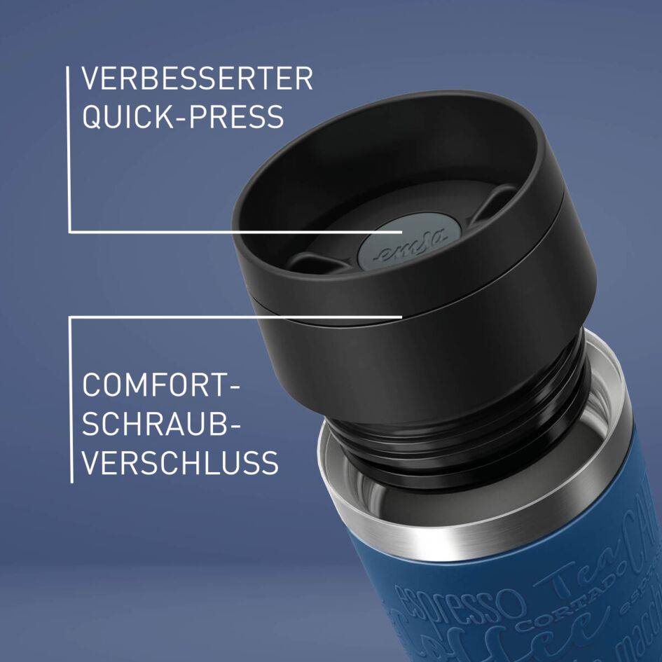 TRAVEL MUG CLASSIC ISOLIERBECHER 0,36L DUNKELBLAU N20203