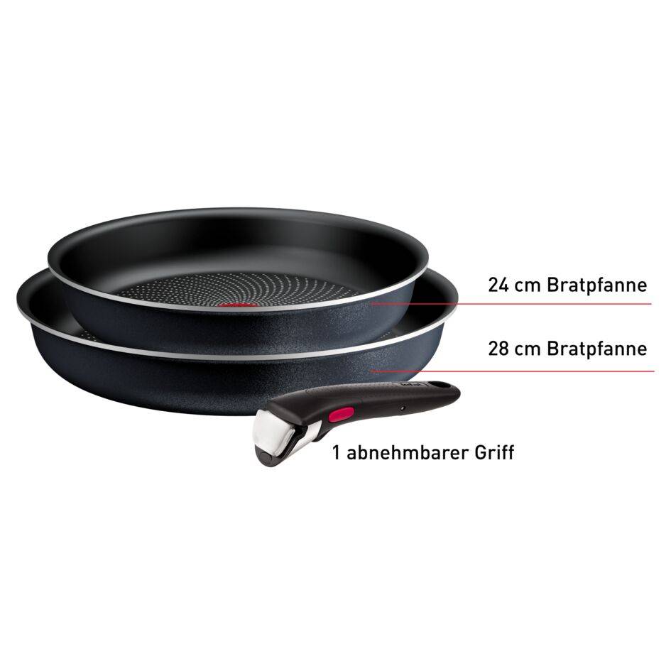 Ingenio So'Light, 3-teiliges Kochgeschirr-Set, L72391