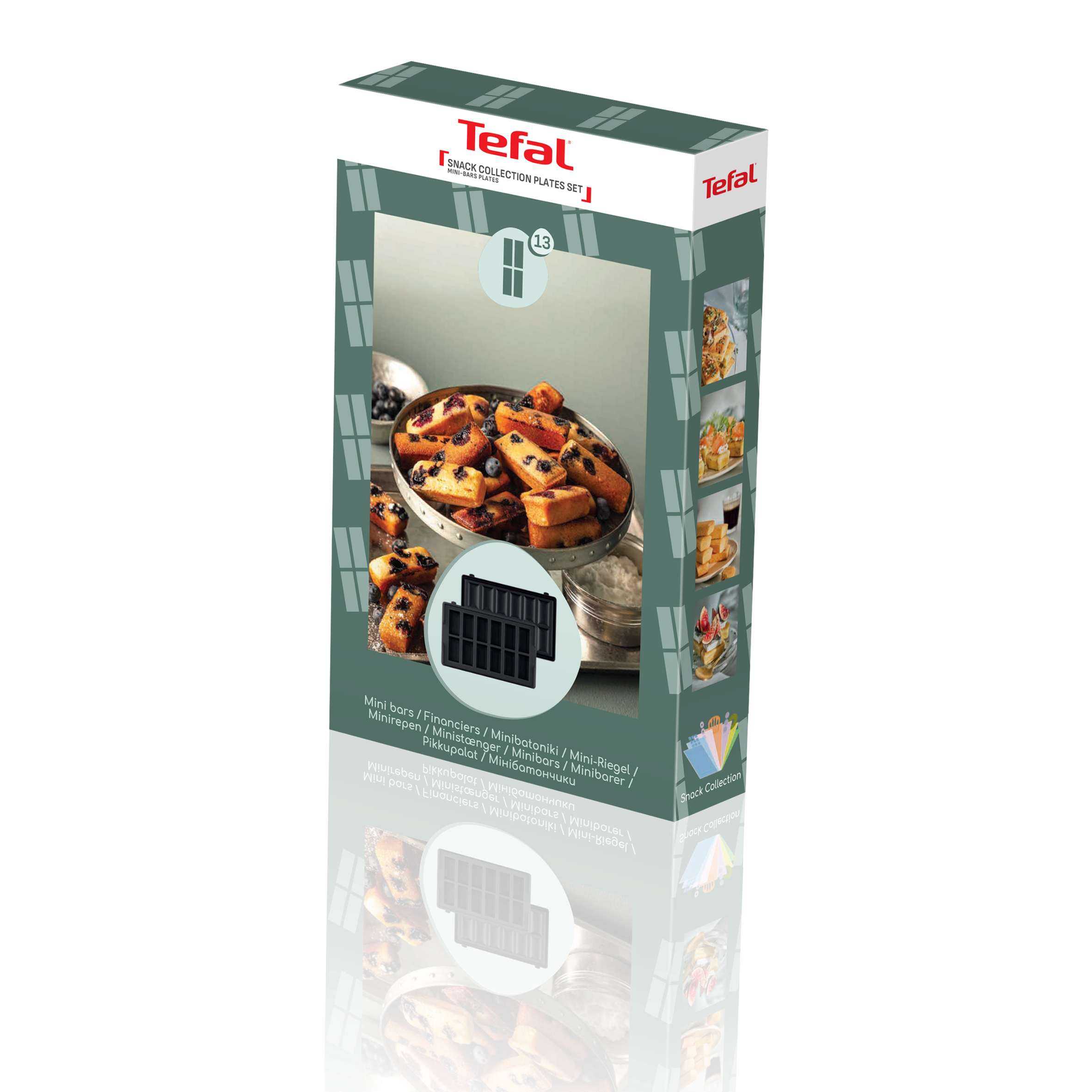 2 Mini-Riegel-Platten Snack Collection XA8113F0