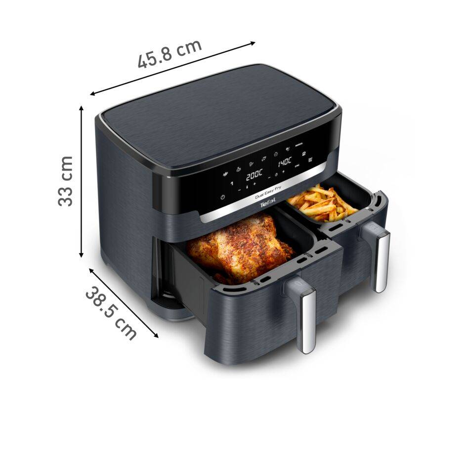 XXL Dual Easy Fry 11 L Heißluftfritteuse EY942B