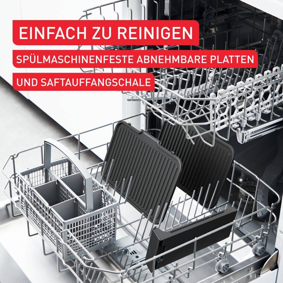 SuperGrill 3in1 XL, Kontaktgrill, Barbecue- & Ofenposition