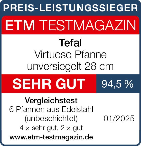 Virtuoso Pfanne unversiegelt 28cm E49206