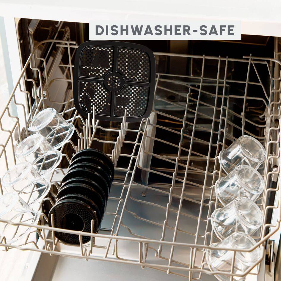 Glass Jars, 8-Piece Set, Easy Fry Silence 5L Air fryer Compatibility