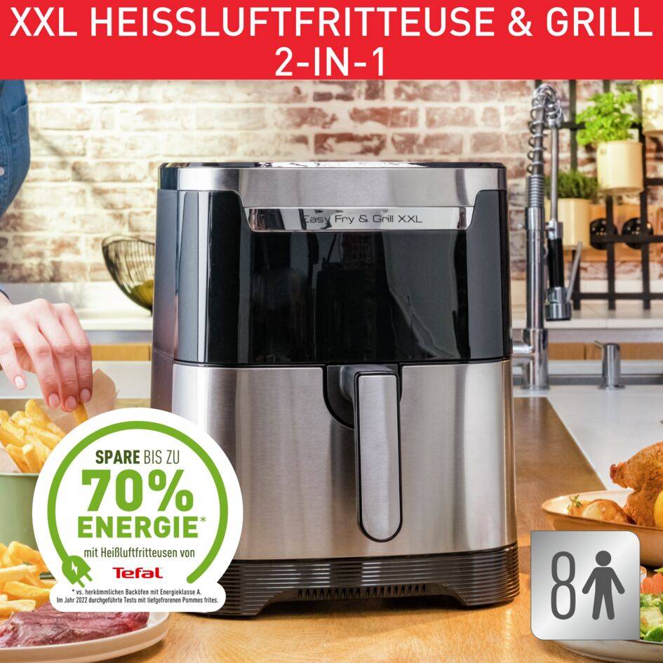 Easy Fry & Grill XXL Edelstahl EY801D