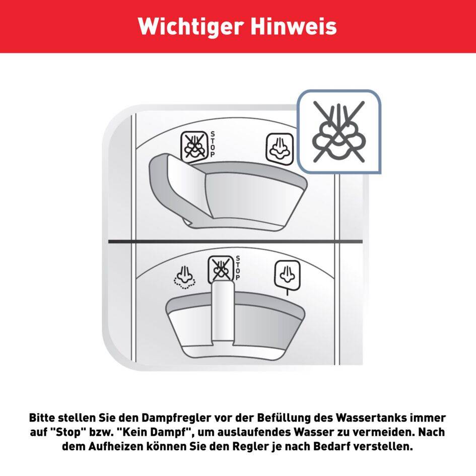 Easygliss Plus Dampfbügeleisen FV5736