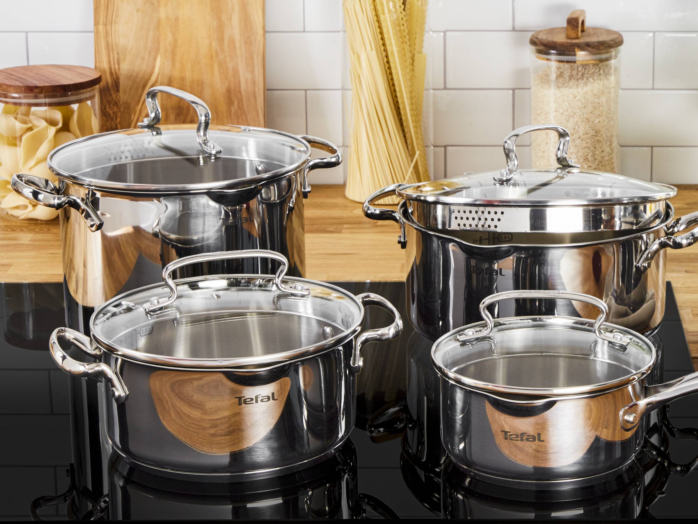 Duetto+ 7-teiliges Set, G719S7 | Kochtopfsets