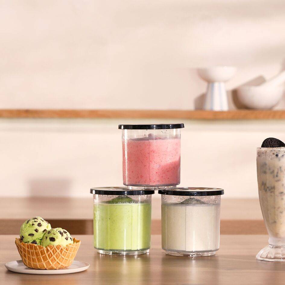 3 Schüsseln à 480 mL mit Deckeln XF60W0F0