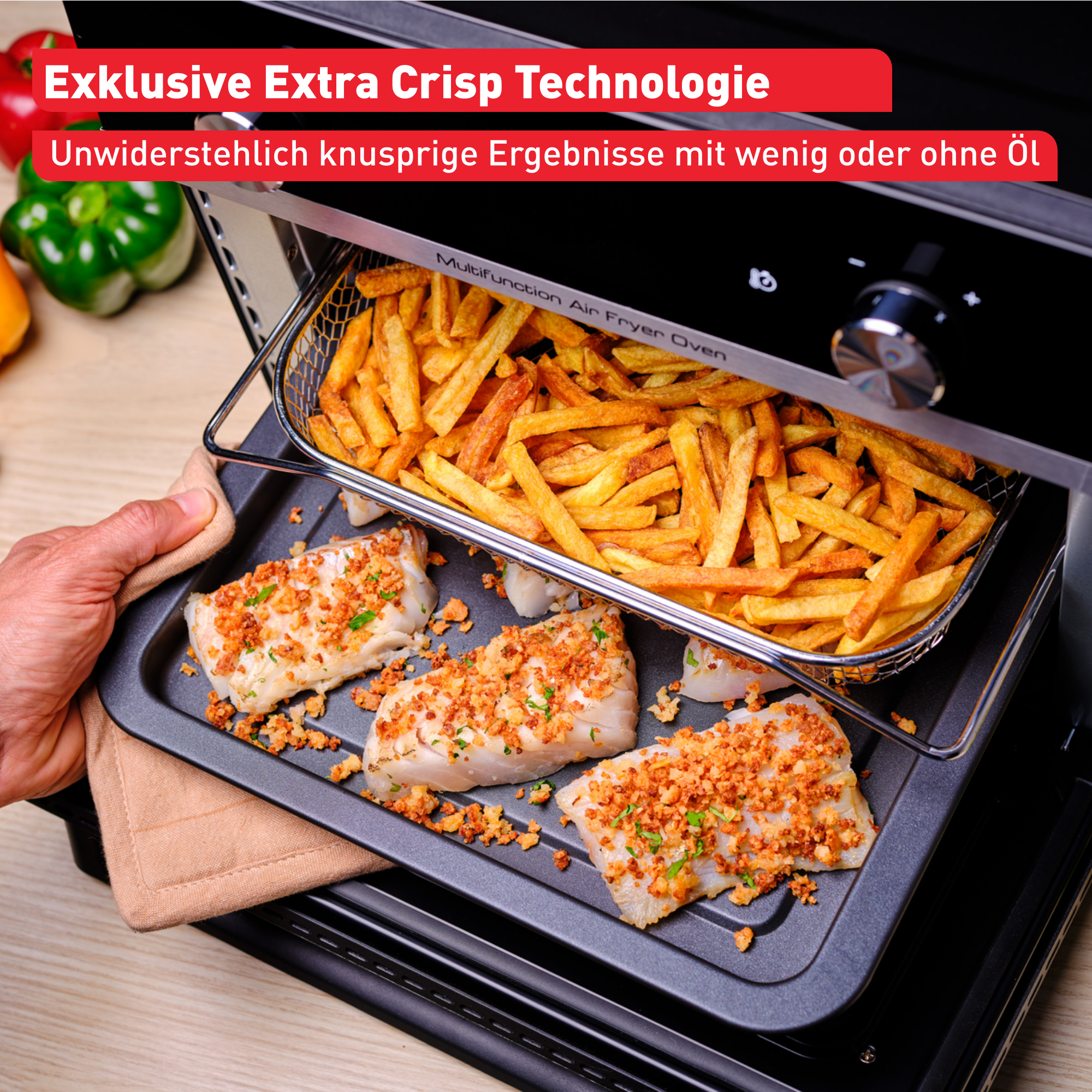 Easy Fry Air Fryer Oven 20L Heißluftfritteuse FW6058