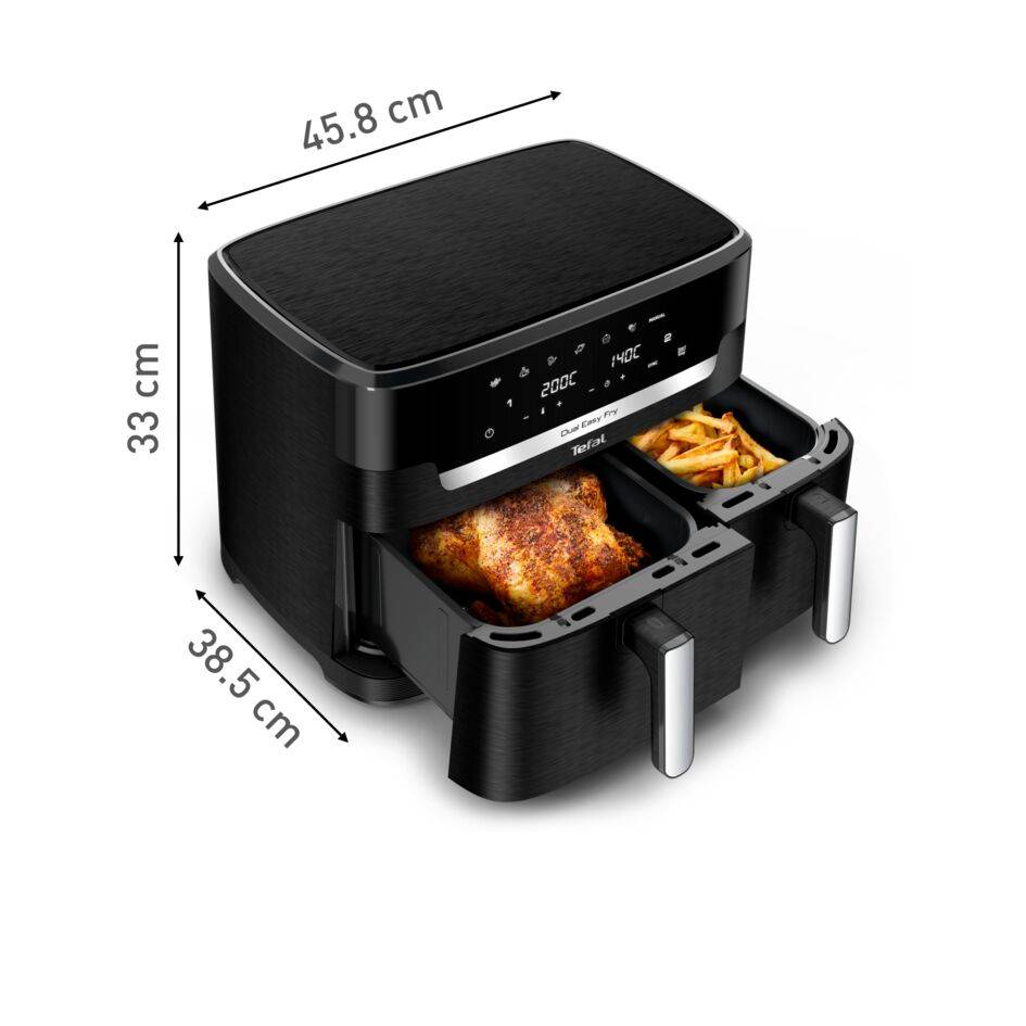 Dual Easy Fry XXL 11L Heißluftfritteuse EY9428