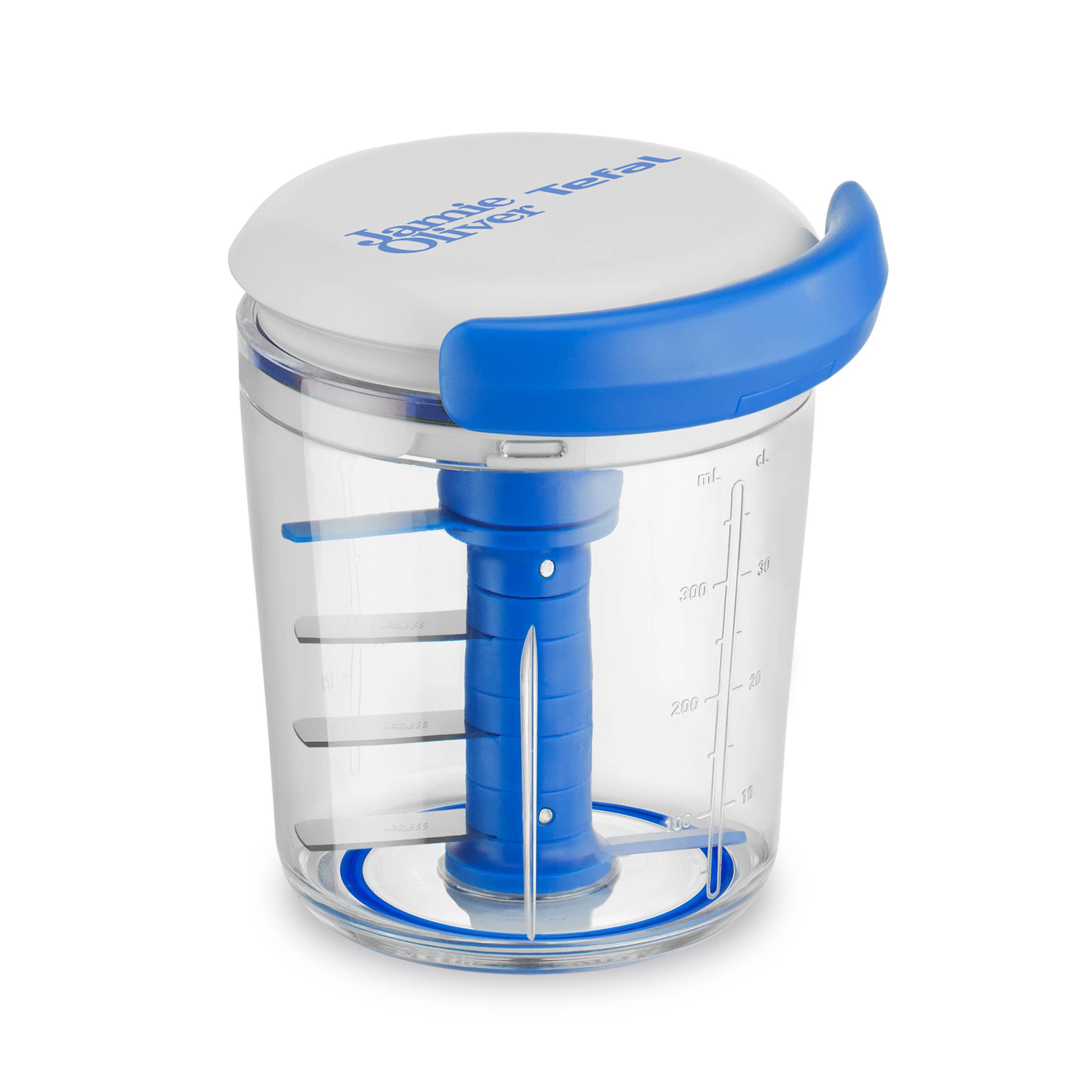 Jamie Oliver by Tefal Chop & Shaker 450 ml Weiß/Blau K1644344