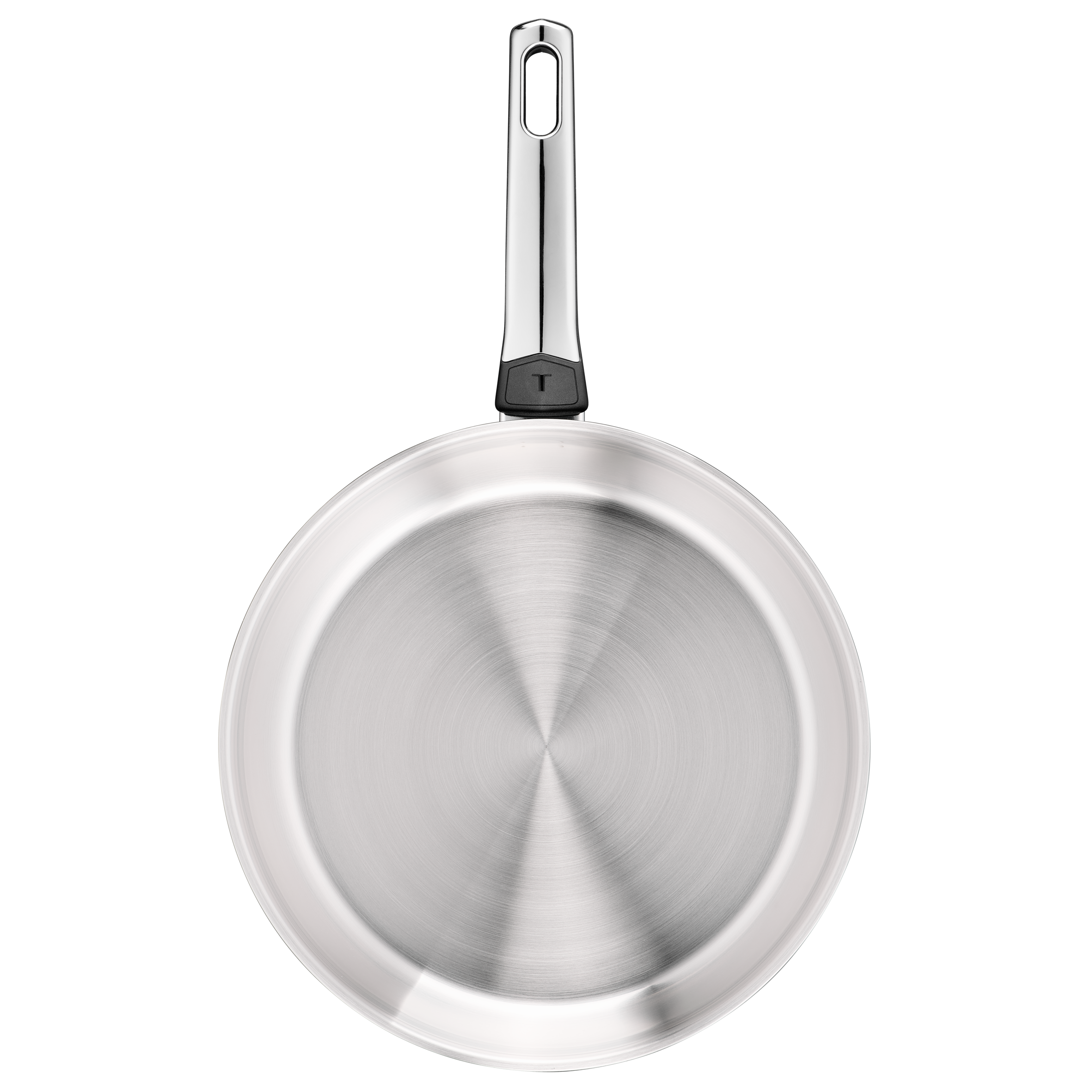 Emotion+ Bratpfanne 28 cm, Premium-Edelstahl, 10 Jahre Garantie, Induktion, 4-5 Portionen