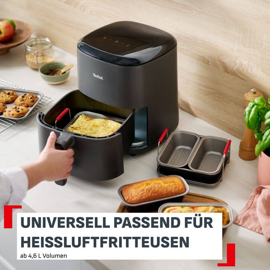 Dail'Easy, 5-teiliges Heißluftfritteusen Accessoires Set, J701S544