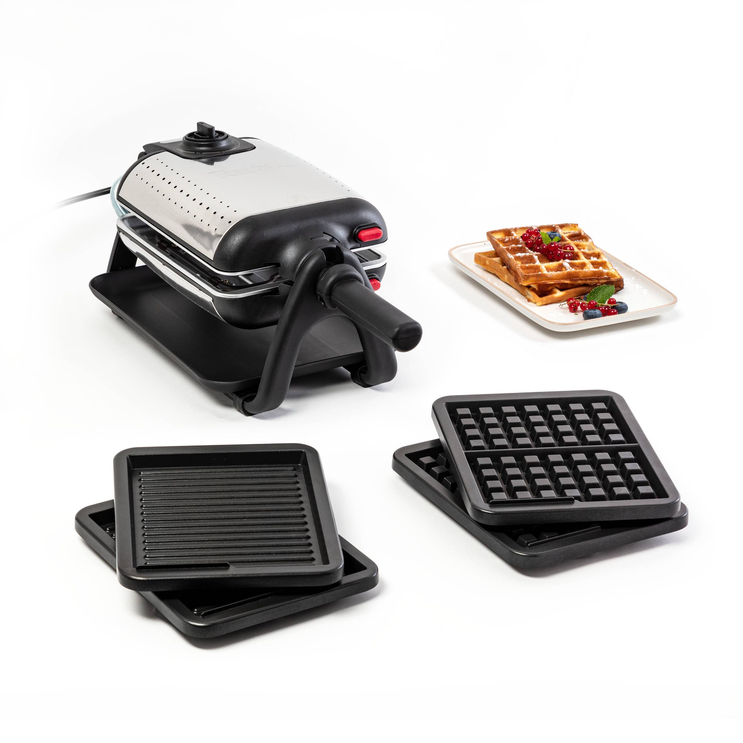 King Size 2-in-1 WM755D | Sandwichmaker und Waffeleisen | Tefal
