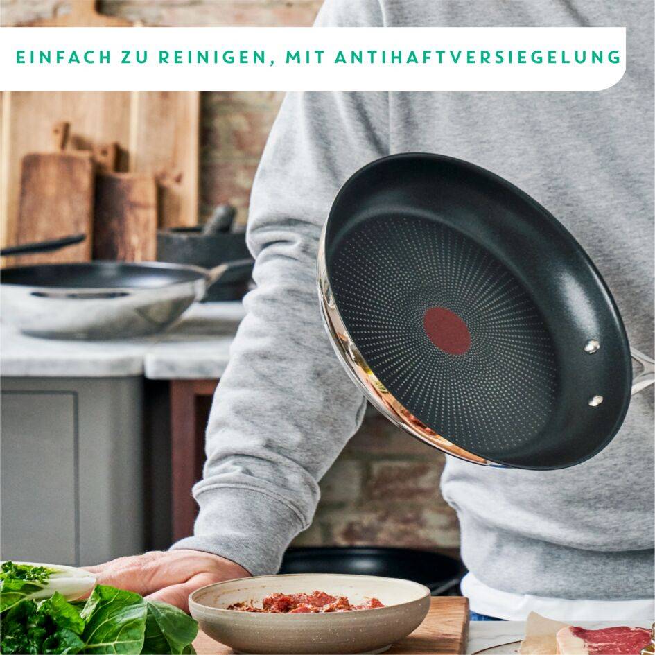 Jamie Oliver Cook's Direct On 3-teiliges Pfannenset E304S3