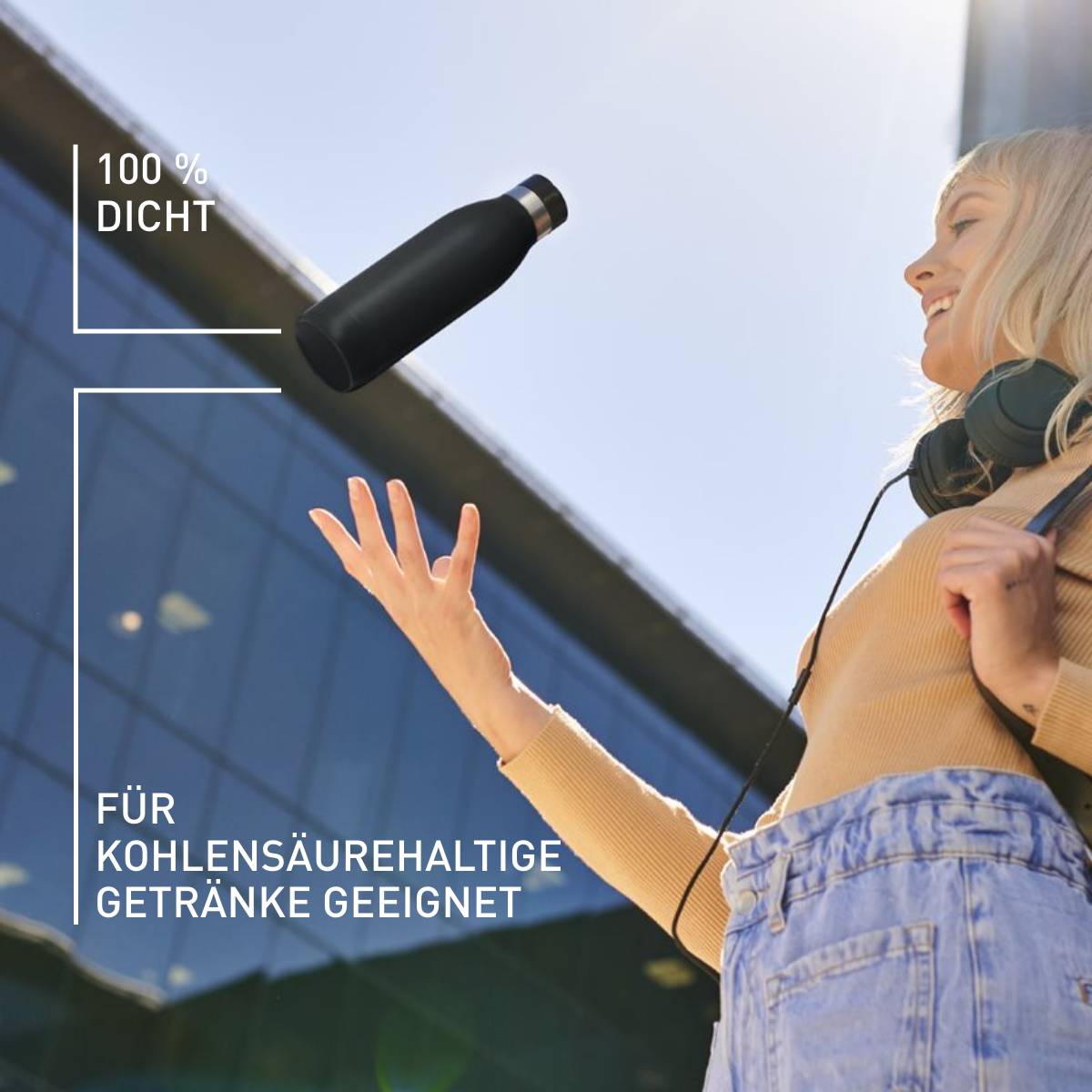 Bludrop 0,7 L schwarz N31109