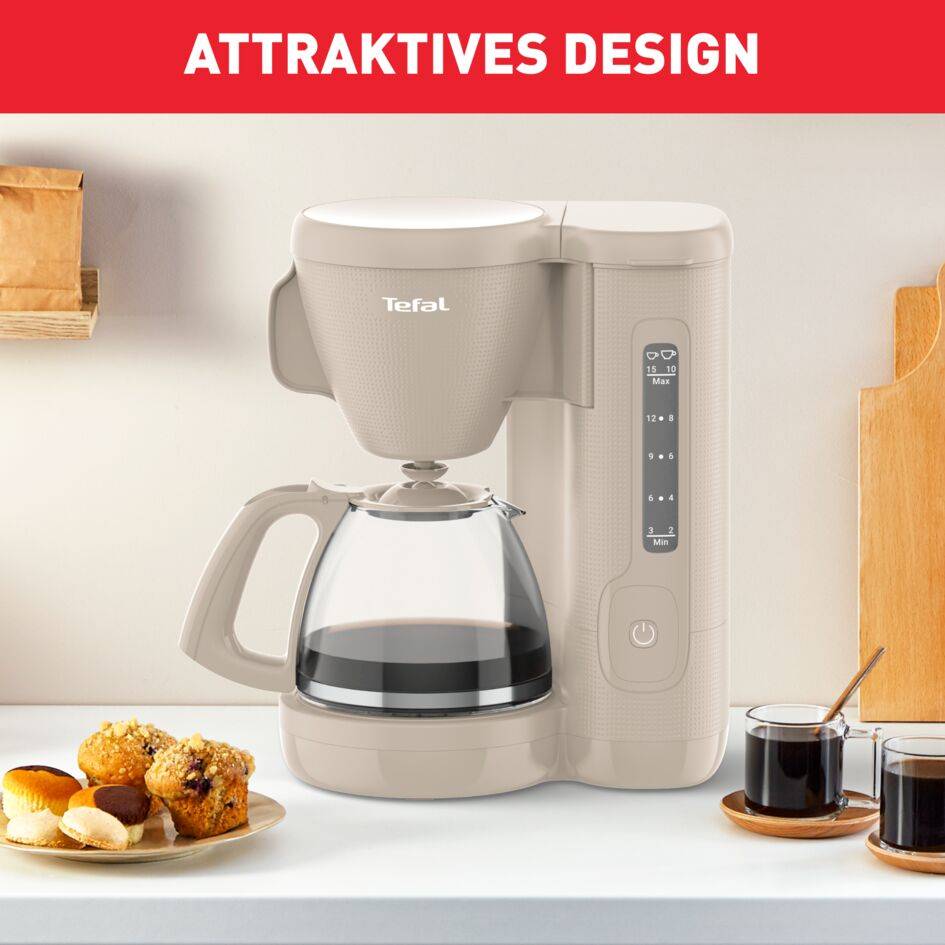 Morning Filterkaffeemaschine Fair Grey CM2M0B