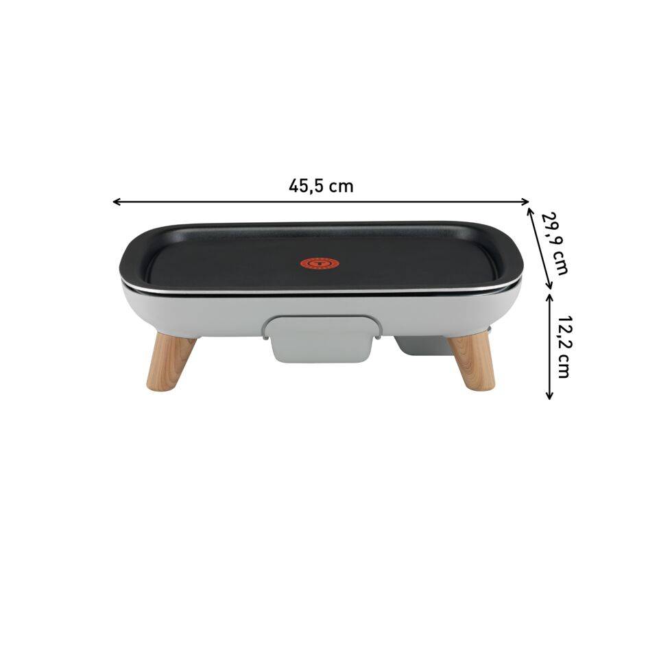 Plancha Des Saveurs Gourmet Elektrogrill CB658P 