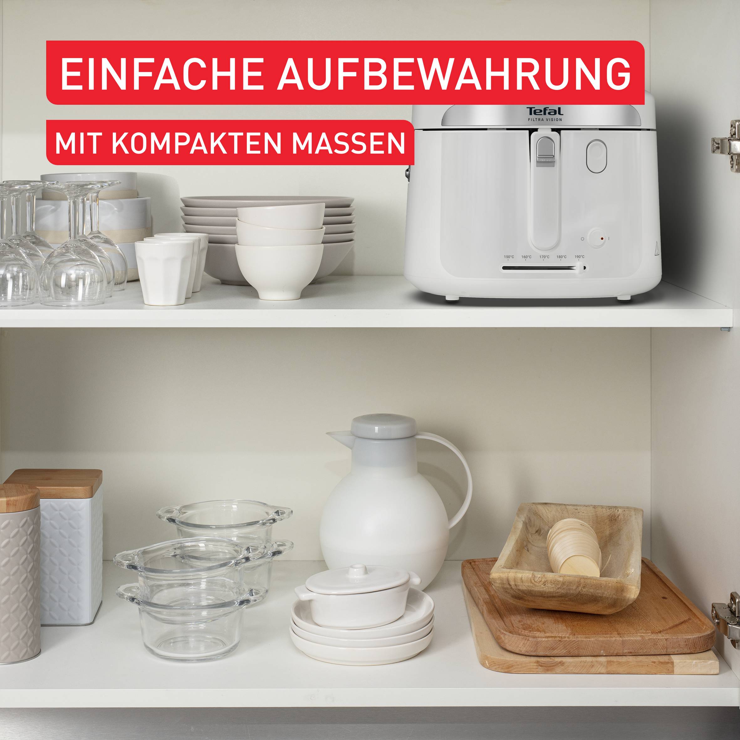 Filtra Vision, Fritteuse, extragroßes Fenster für bessere Sicht, FF2541